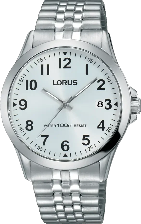 Lorus Classic RS975CX9 Herren Uhr • Präzises Quarzwerk • Robustes Edelstahlgehäuse
