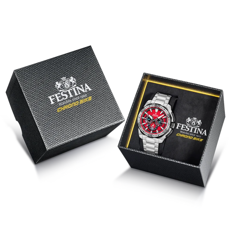 Festina Chrono Bike F20724/5 Herrenuhr • Sportliches Design • 20 ATM