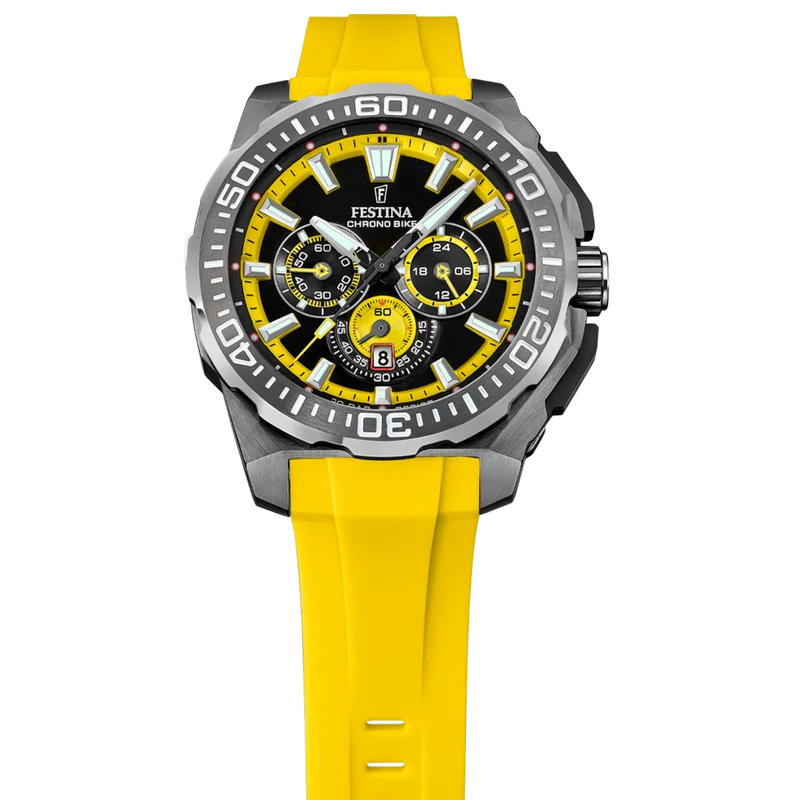 Festina Chrono Bike F20725/1 Herrenuhr • 20 ATM Wasserdicht • Sport-Chronograph