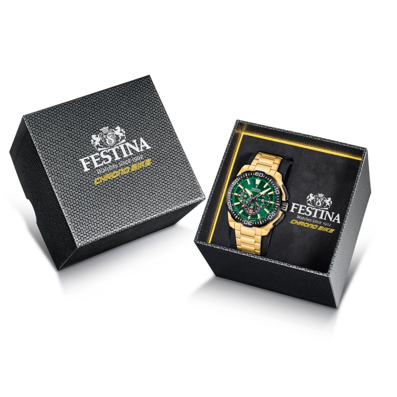 Festina Chrono Bike F20727/2 Herrenuhr • Sport-Chronograph • 20 ATM