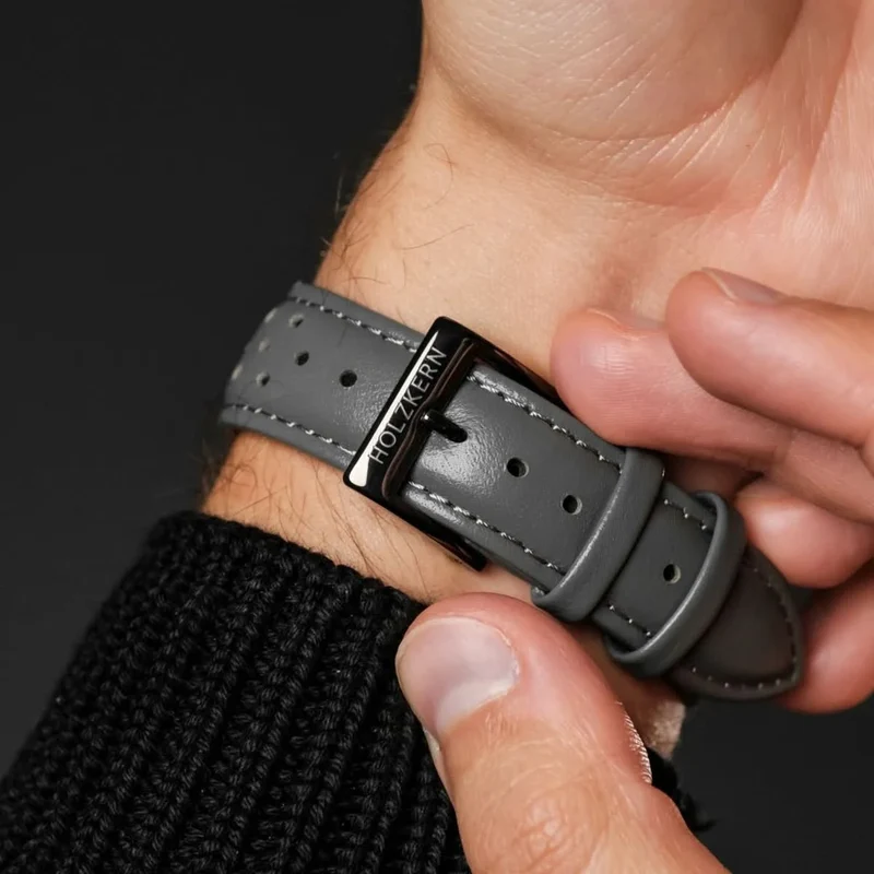 Holzkern NCC-1701 Herren Uhr • Automatikwerk • Echtes Jade-Zifferblatt