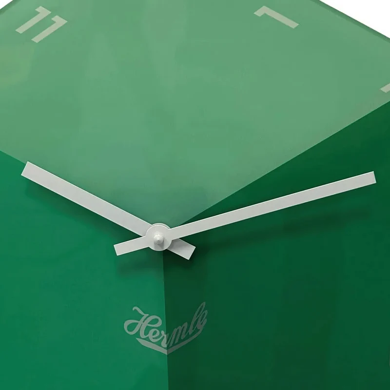 Hermle Wanduhr 34,65 cm Ø Acryl • Modernes Design • Hochwertiges Acryl
