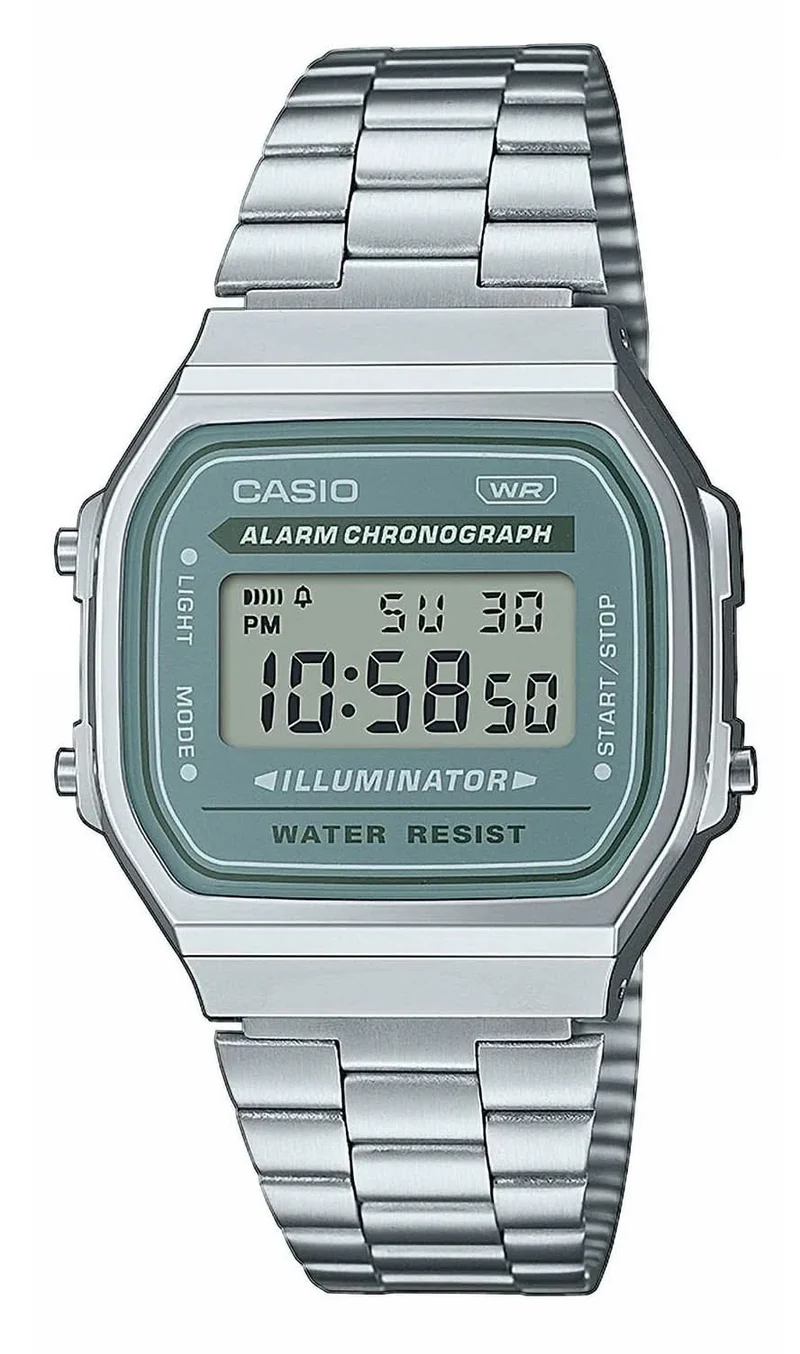 Casio Vintage A168WA-1YES Uhr • Kultiges Retro-Design • Illuminator