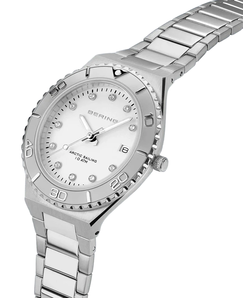 Bering Classic 18936-704 Damenuhr • Kratzfestes Saphirglas • Skandinavisches Design