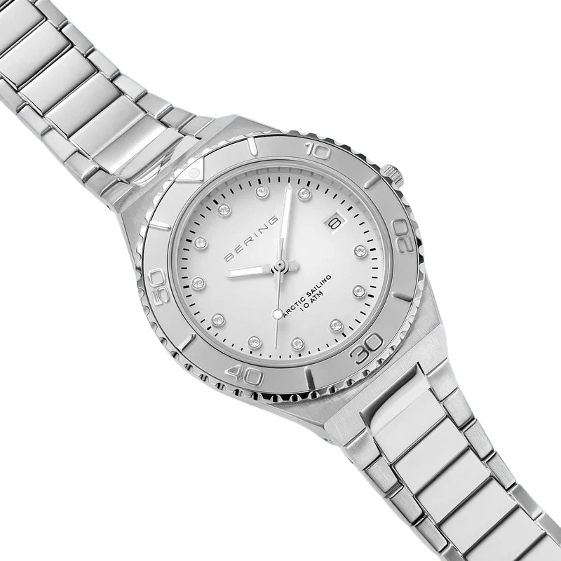 Bering Classic 18936-704 Damenuhr • Kratzfestes Saphirglas • Skandinavisches Design