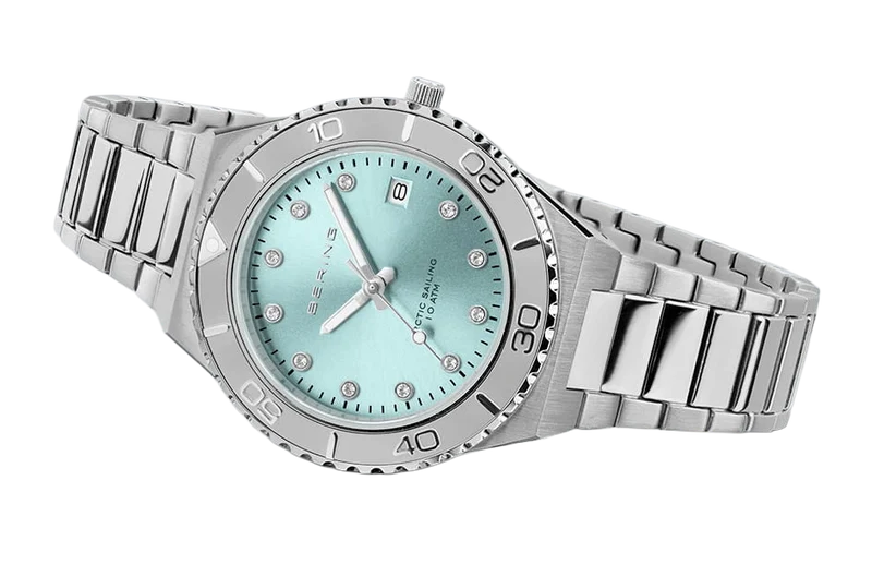 Bering Classic 18936-707 Damenuhr • Kratzfestes Saphirglas • Elegantes Gliederarmband