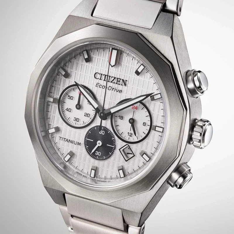 Citizen CA4690-51A Herrenuhr • Eco-Drive • Super Titanium
