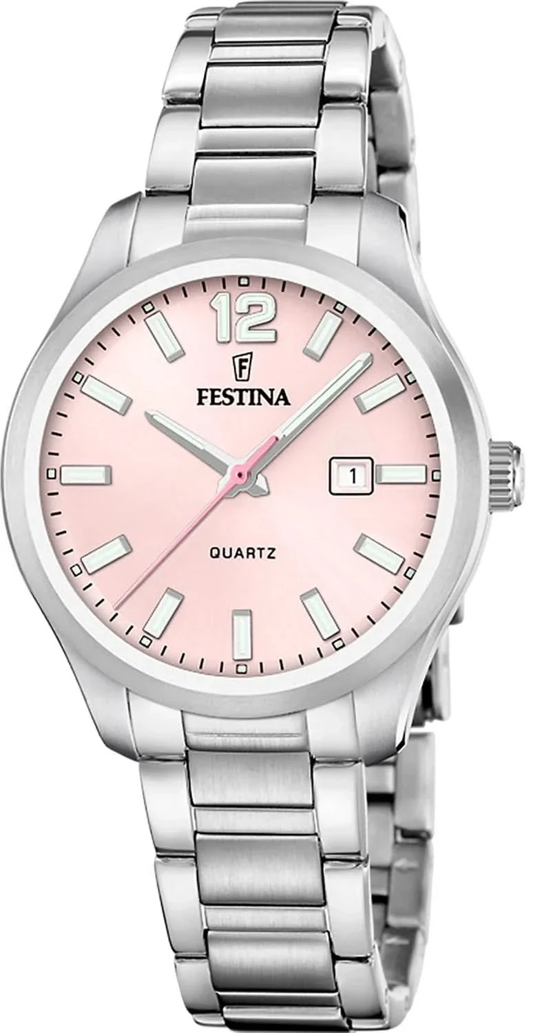 Festina Classicals F20737/1 Damenuhr • Feminine Eleganz • Hochwertiger Edelstahl