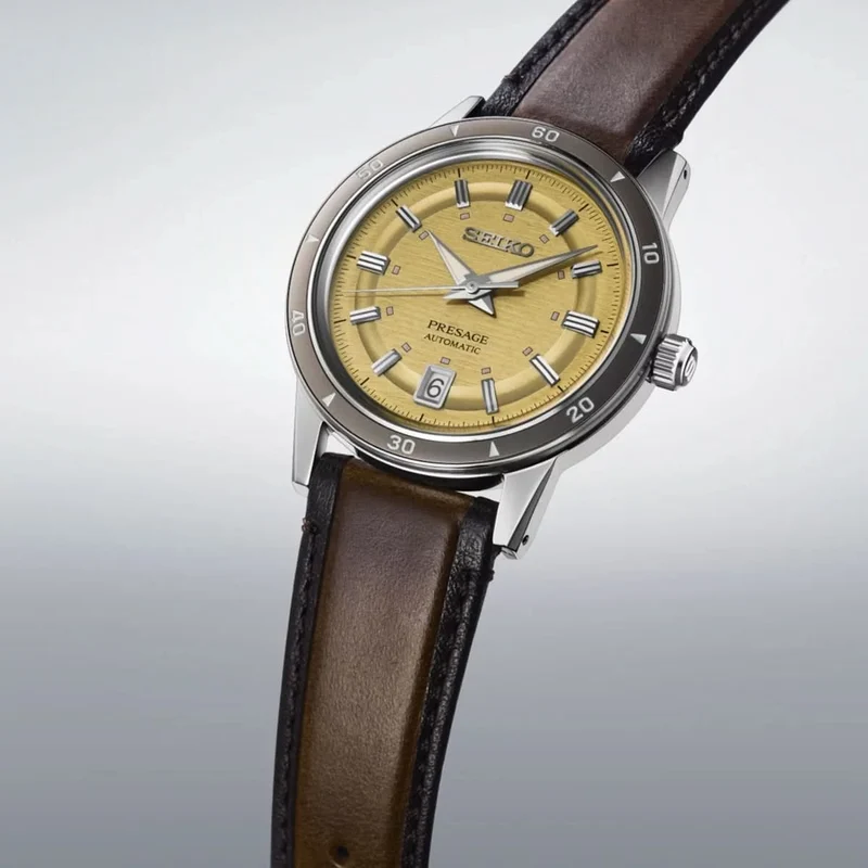 Seiko Presage SRPL75J1 Herrenuhr • Automatikantrieb • Style60's Design
