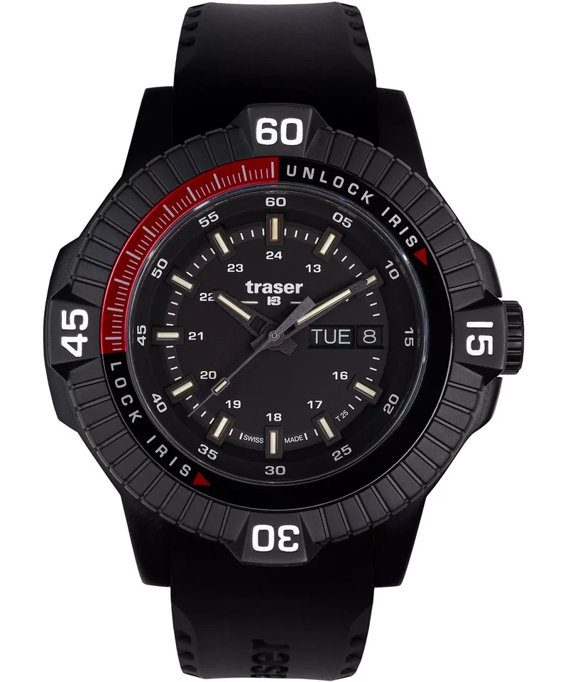 Traser P99 Iris 111461 Herrenuhr • Trigalight • Swiss Made