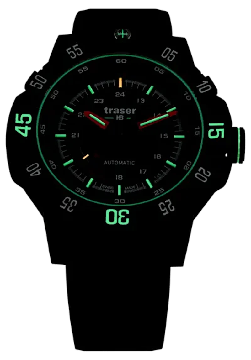 Traser P99 110961 Herrenuhr • Trigalight • Swiss Made
