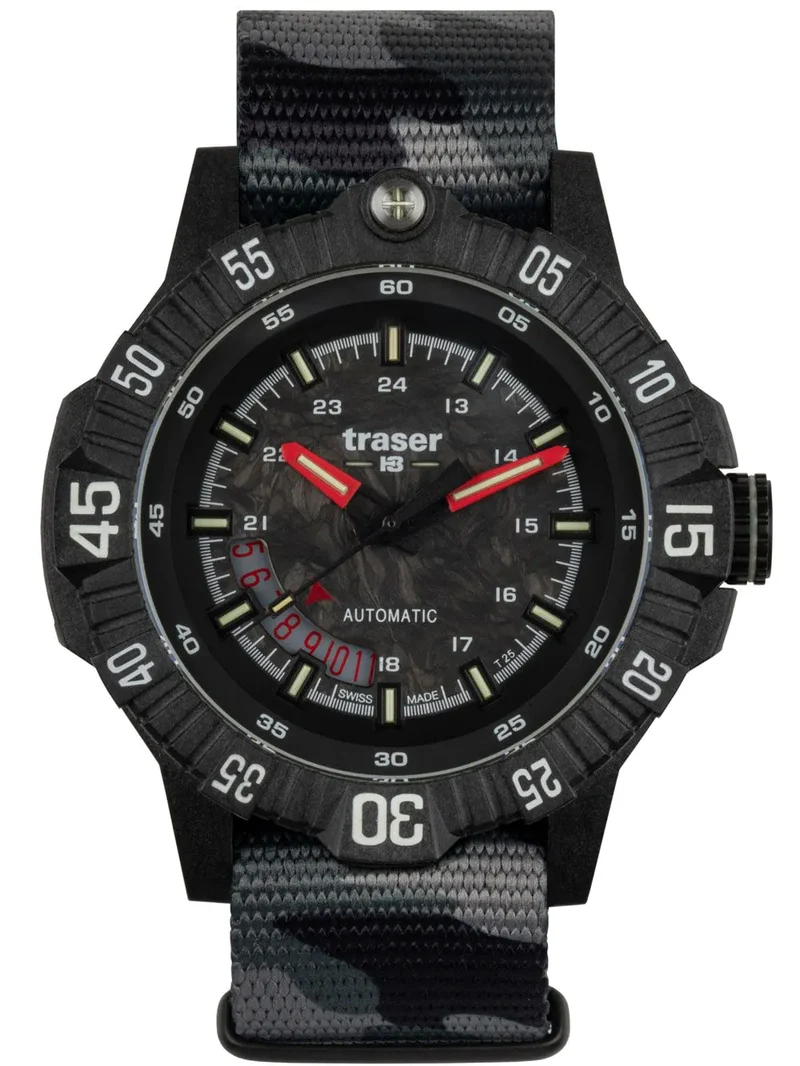 Traser P99 A Tactical Carbon 110960 Herrenuhr • Trigalight • Swiss Made