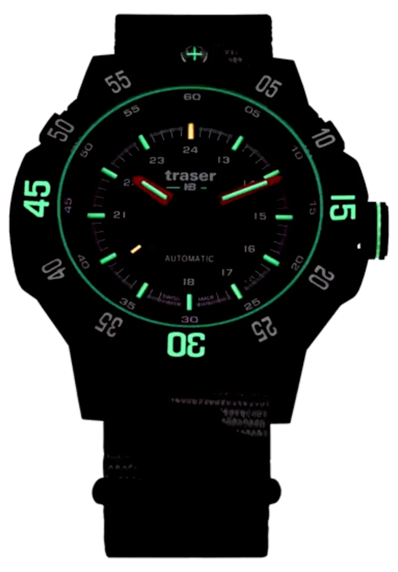 Traser P99 A Tactical Carbon 110960 Herrenuhr • Trigalight • Swiss Made