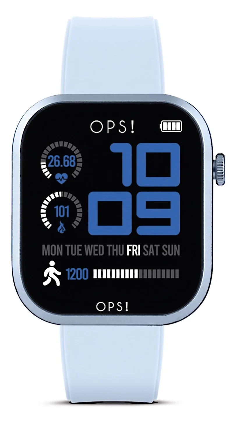 OPS! SMART CALL PRO OPSSW-57 Unisex-Smartwatch • Italienisches Design • AMOLED Display