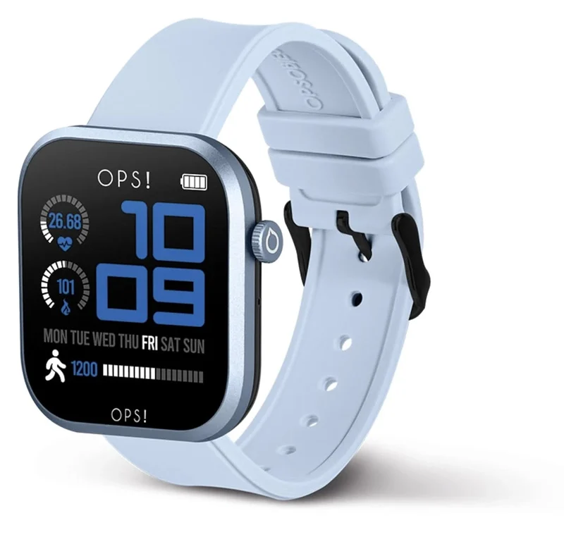 OPS! SMART CALL PRO OPSSW-57 Unisex-Smartwatch • Italienisches Design • AMOLED Display