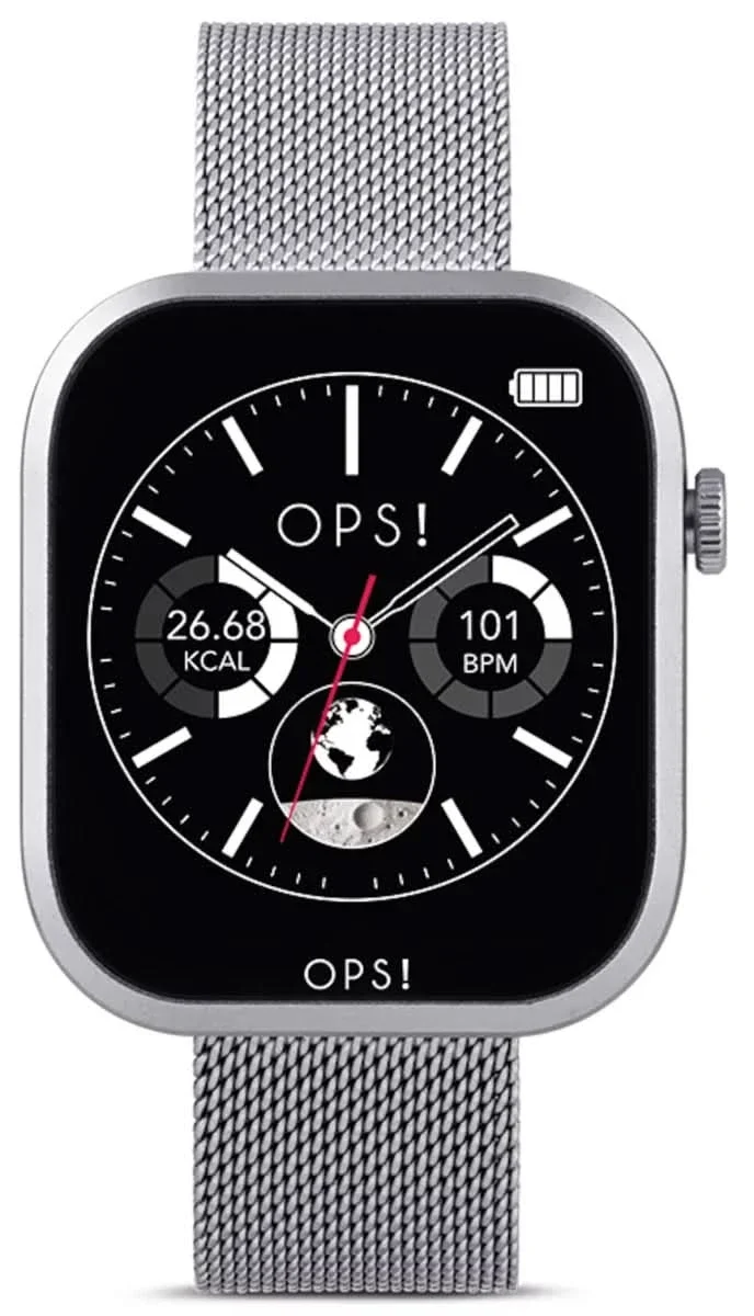 OPS! SMART CALL PRO OPSSW-60 Unisex-Smartwatch • Pop-Spirit • Bluetooth-Telefonie