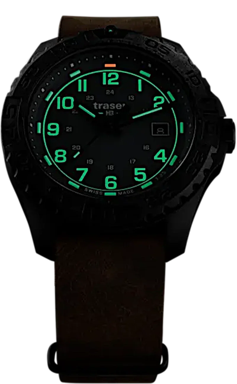 Traser P96 Outdoor Pioneer 109036 Herrenuhr • Trigalight H3 • Saphirglas