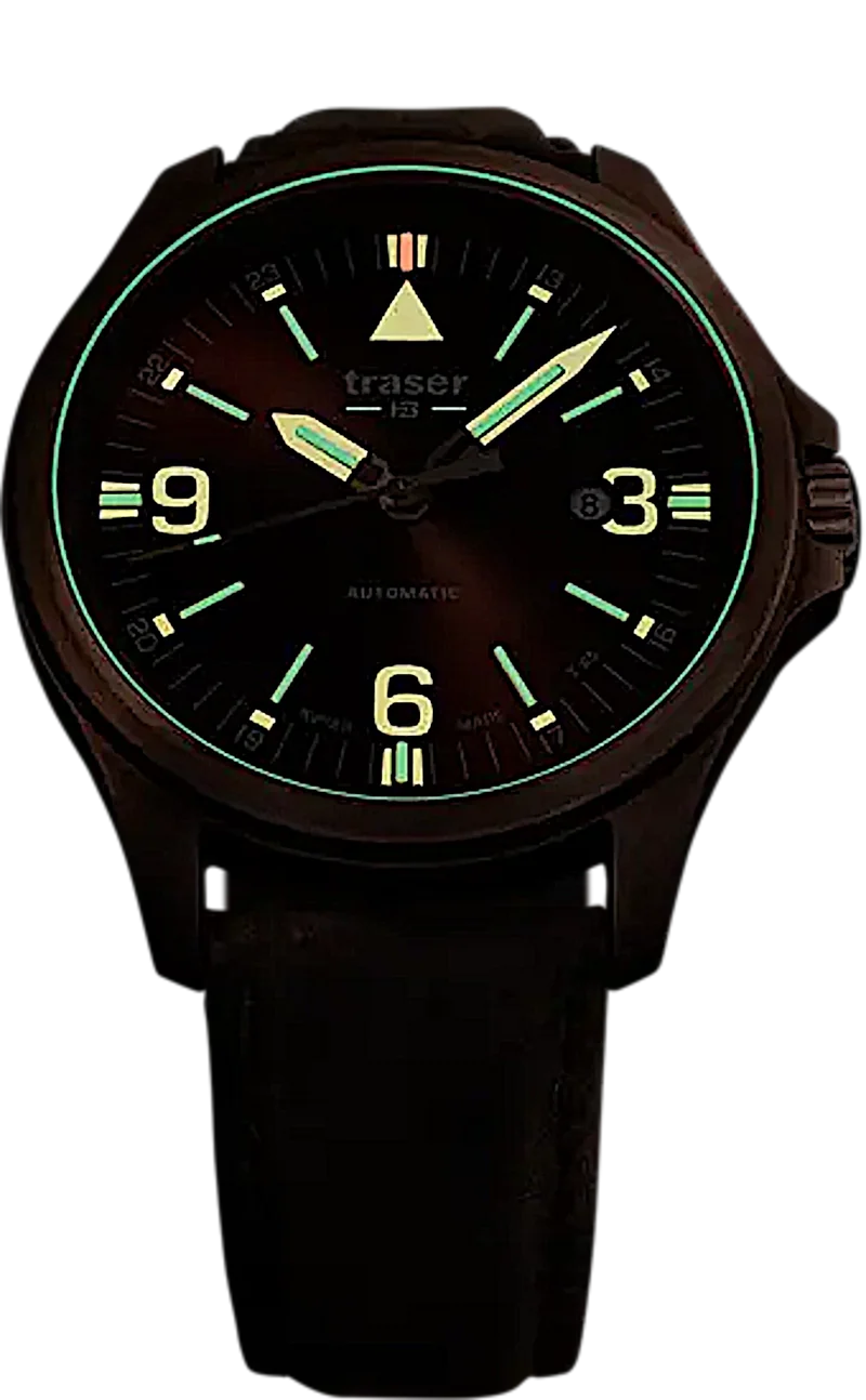 Traser P67 Officer Pro Automatic 108073 Herrenuhr • Trigalight • Swiss Made