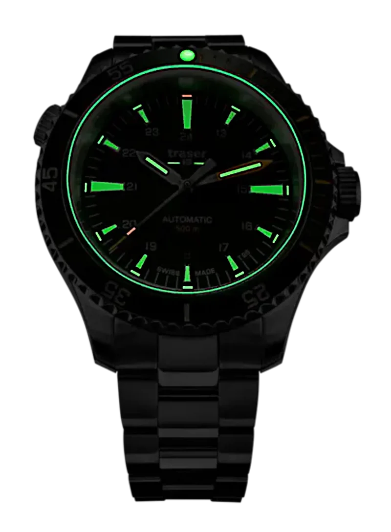 Traser P67 Diver Automatic 110325 Herrenuhr • Trigalight • Swiss Made