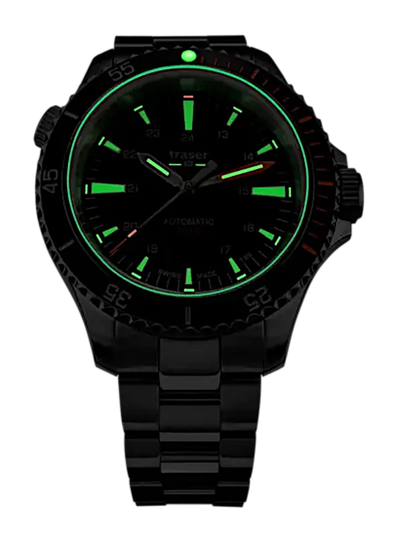 Traser P67 Diver Automatic 110321 Herrenuhr • Trigalight • 50 bar