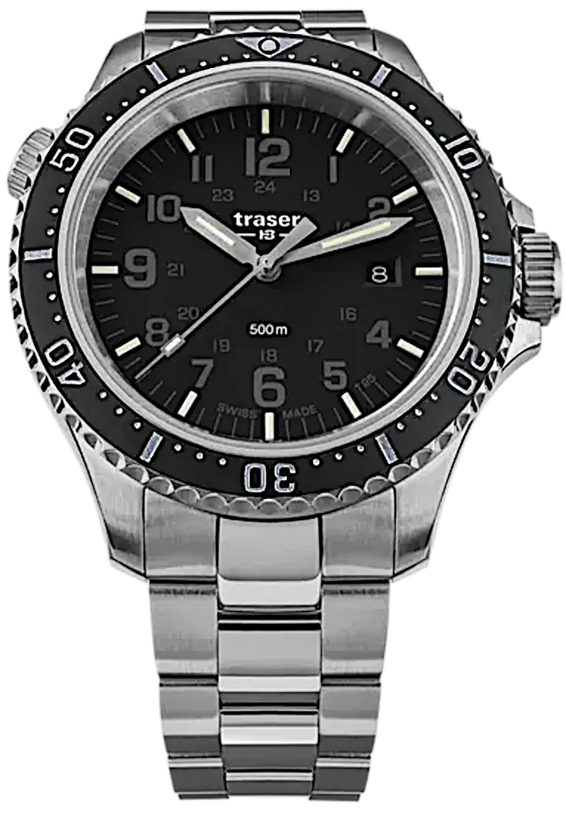 Traser P67 Diver 109376 Herrenuhr • Trigalight H3 • 50 ATM Wasserdicht