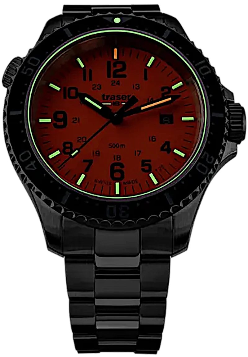 Traser P67 Diver 109379 Herrenuhr • Trigalight H3 • 50 bar