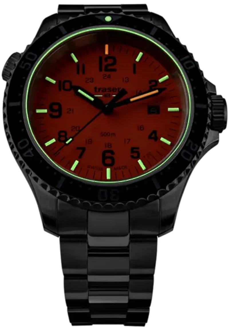 Traser P67 Diver 109381 Herrenuhr • Trigalight • Swiss Made