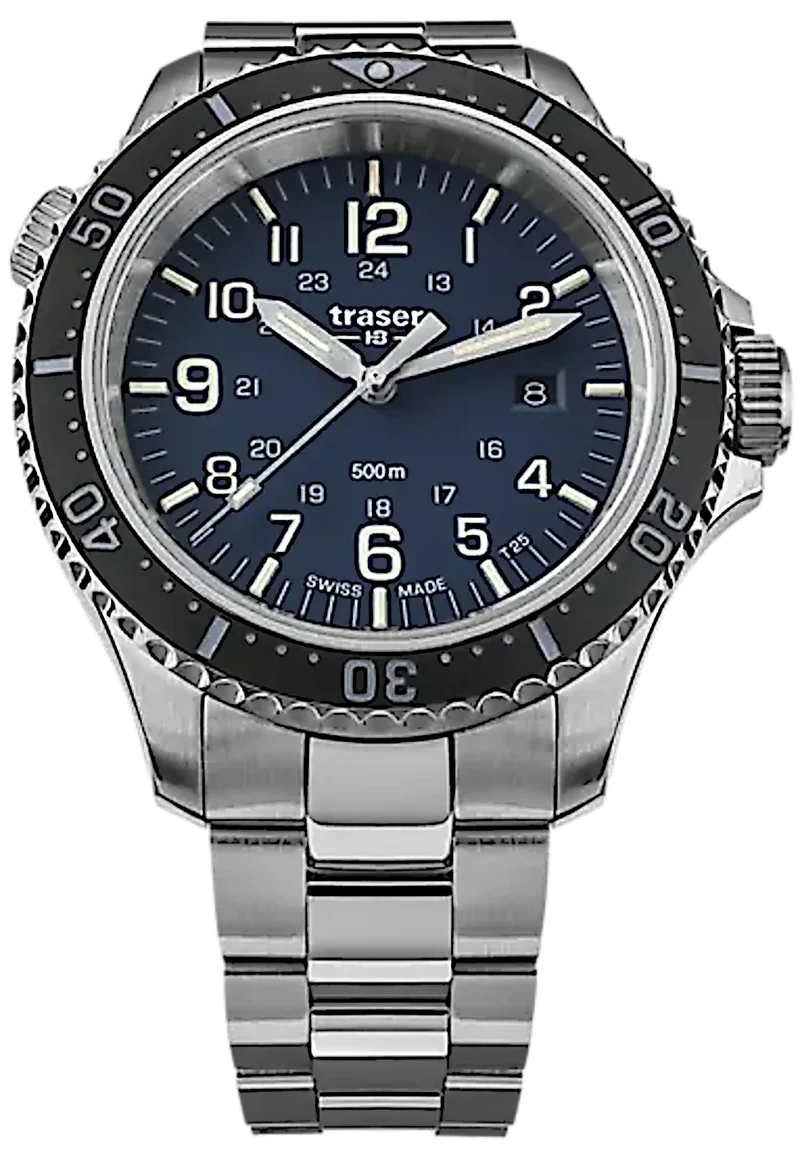 Traser P67 Diver 109373 Herrenuhr • Trigalight • 50 bar