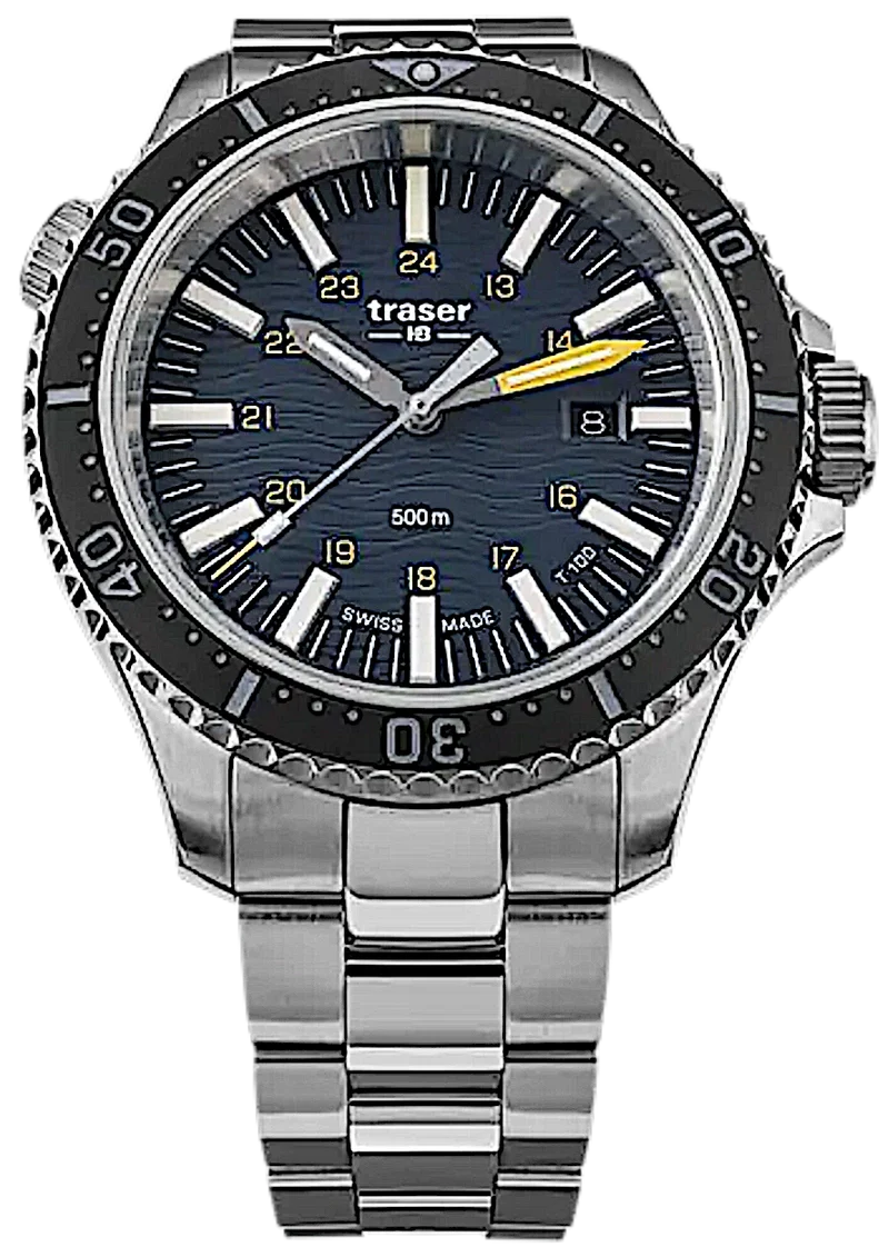 Traser P67 Diver 109370 Herrenuhr • Trigalight T100 • 50 bar wasserdicht