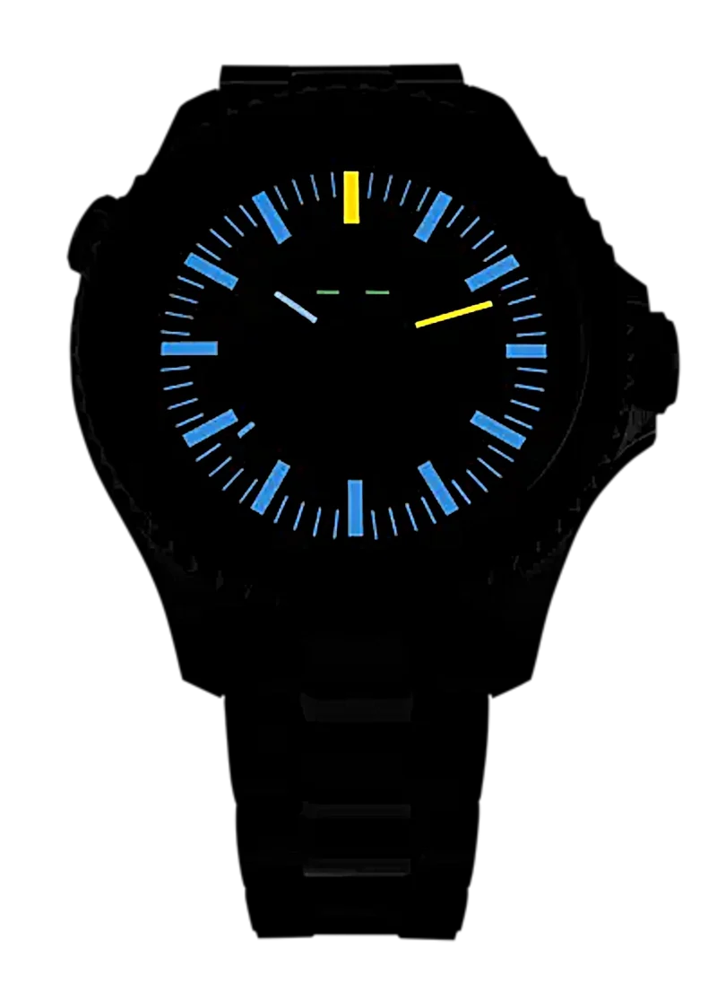 Traser P67 Diver 109370 Herrenuhr • Trigalight T100 • 50 bar wasserdicht