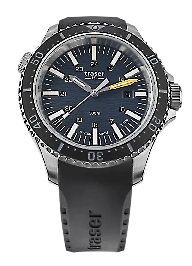 Traser P67 Diver 109371 Herrenuhr • T100 Trigalight • 50 bar