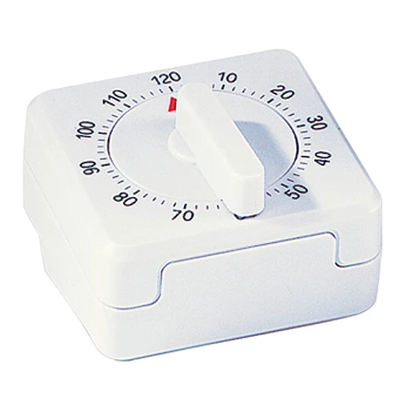 Atlanta 263 Wecker Weiß • Quarzwerk • 60-Minuten-Timer