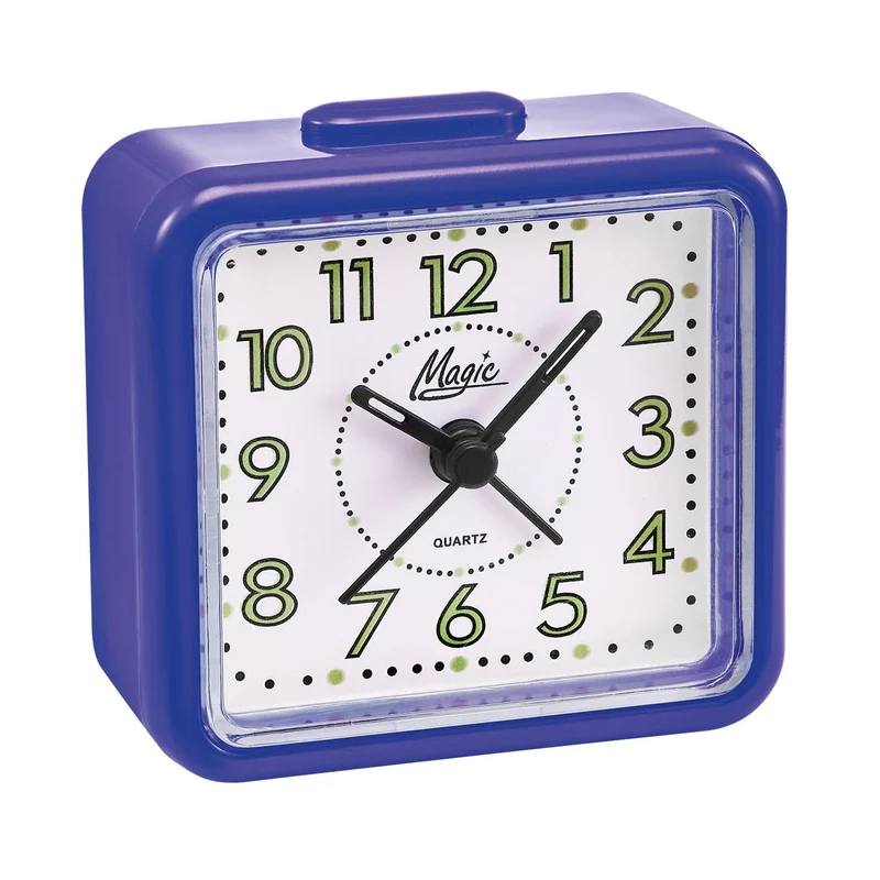 Atlanta 2199/5 Wecker Blau • Quarzwerk • Obenabsteller