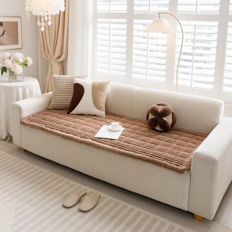 Waterdichte Antislip Bankhoes Ademend Flanel 50×50 cm tot 90×210 cm Bankbeschermer Woonkamer Meubelbescherming | Sansoti