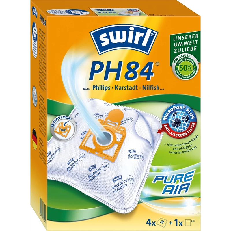 Swirl PH 84 MP PlusAirSpace Staubbeutel