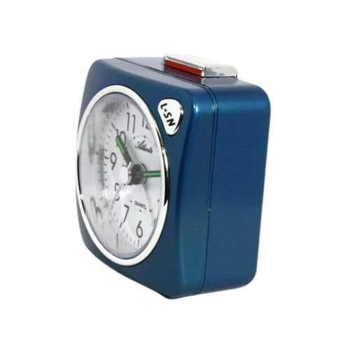 Atlanta 2114/5 Wecker Blau • Schleichende Sekunde • Repetitionsfunktion