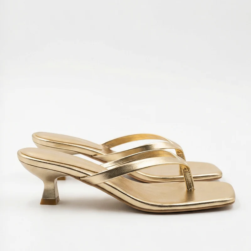 Damessandalen Lage Hak Open Teen Zomer Comfortabel Elegant Casual Chic Bandjes Vrouwenschoenen Strand | Sansoti