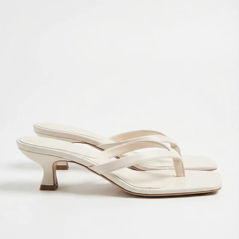 Damessandalen Lage Hak Open Teen Zomer Comfortabel Elegant Casual Chic Bandjes Vrouwenschoenen Strand | Sansoti