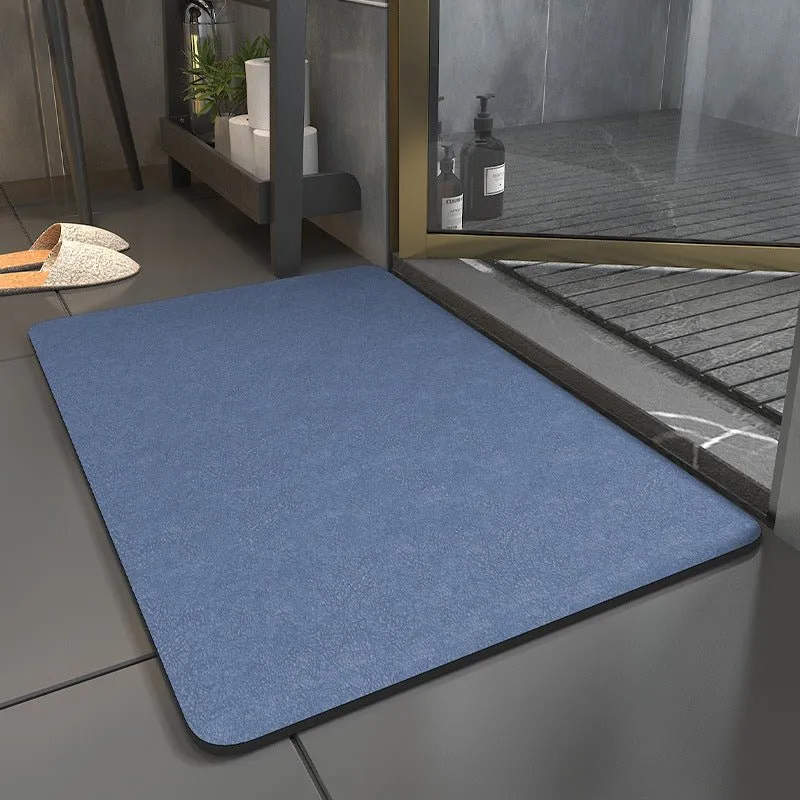 Sneldrogende Badmat Antislip Microvezel Badkamermat Zachte Douchemat Veilig Modern Absorberend Hygiënisch | Sansoti