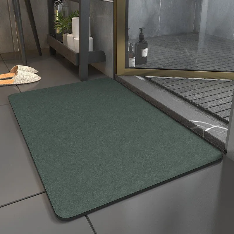 Sneldrogende Badmat Antislip Microvezel Badkamermat Zachte Douchemat Veilig Modern Absorberend Hygiënisch | Sansoti