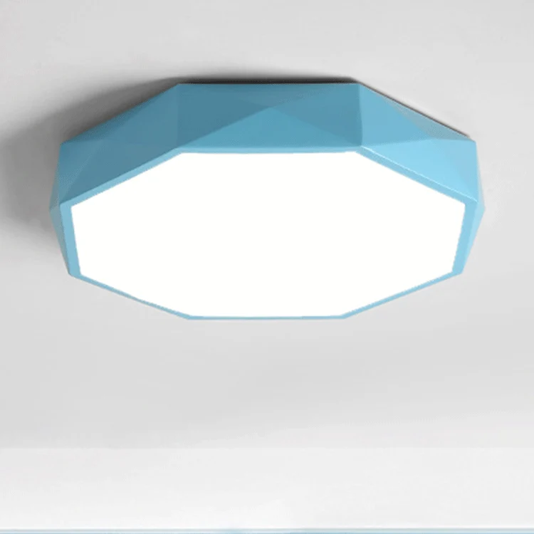 Plafondlamp Gang 30 cm Dimbaar LED IJzer en Acryl Lage Plafonds Flush Mount | Sansoti