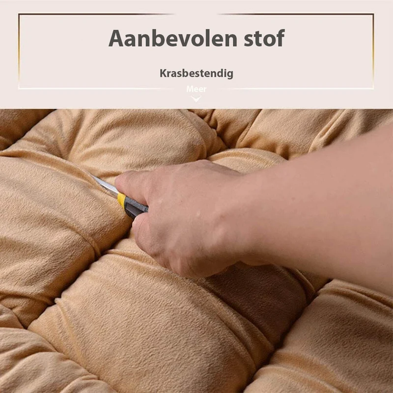Autostoelhoes Pluche – Comfortabele Stoelbeschermer voor Auto – Universele Pasvorm met Polyestervulling | Sansoti