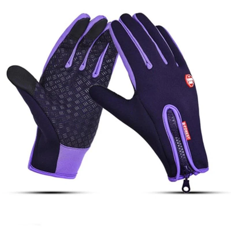 Waterbestendige en Winddichte Handschoenen – Zachte Fleece Voering Thermo Touchscreen Compatibel – Unisex Winter Handschoenen Outdoor Sport Fietsen Wandelen | Sansoti
