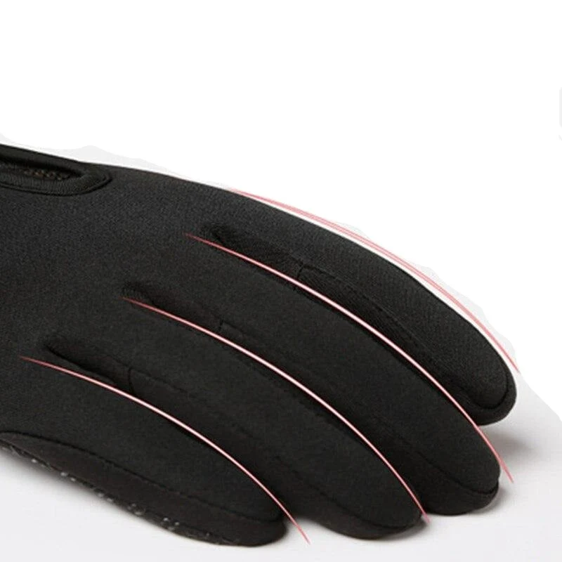 Waterbestendige en Winddichte Handschoenen – Zachte Fleece Voering Thermo Touchscreen Compatibel – Unisex Winter Handschoenen Outdoor Sport Fietsen Wandelen | Sansoti