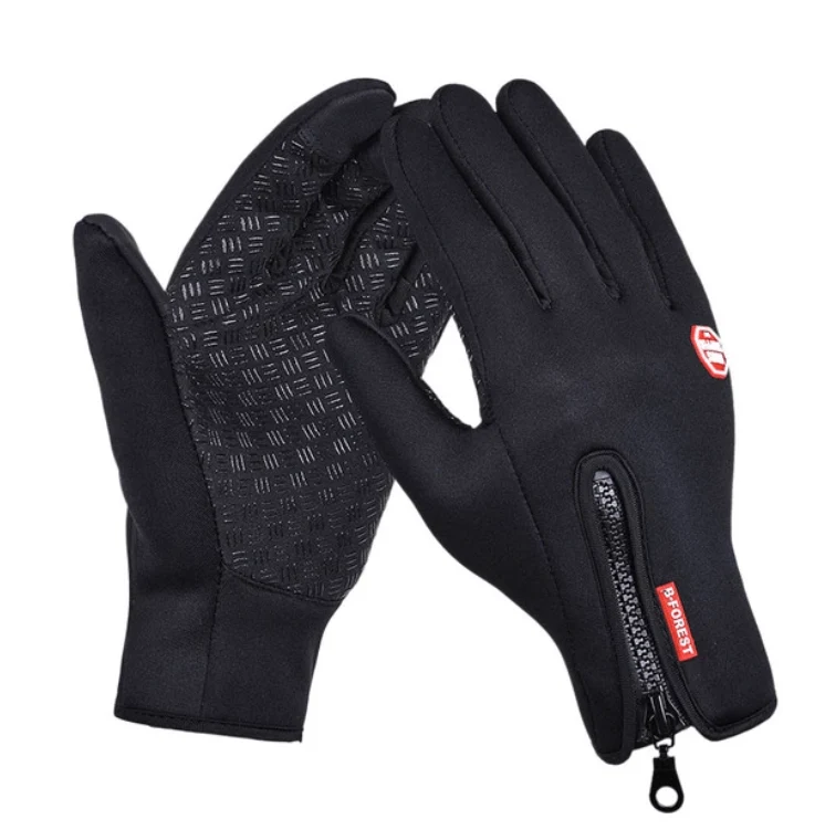 Waterbestendige en Winddichte Handschoenen – Zachte Fleece Voering Thermo Touchscreen Compatibel – Unisex Winter Handschoenen Outdoor Sport Fietsen Wandelen | Sansoti