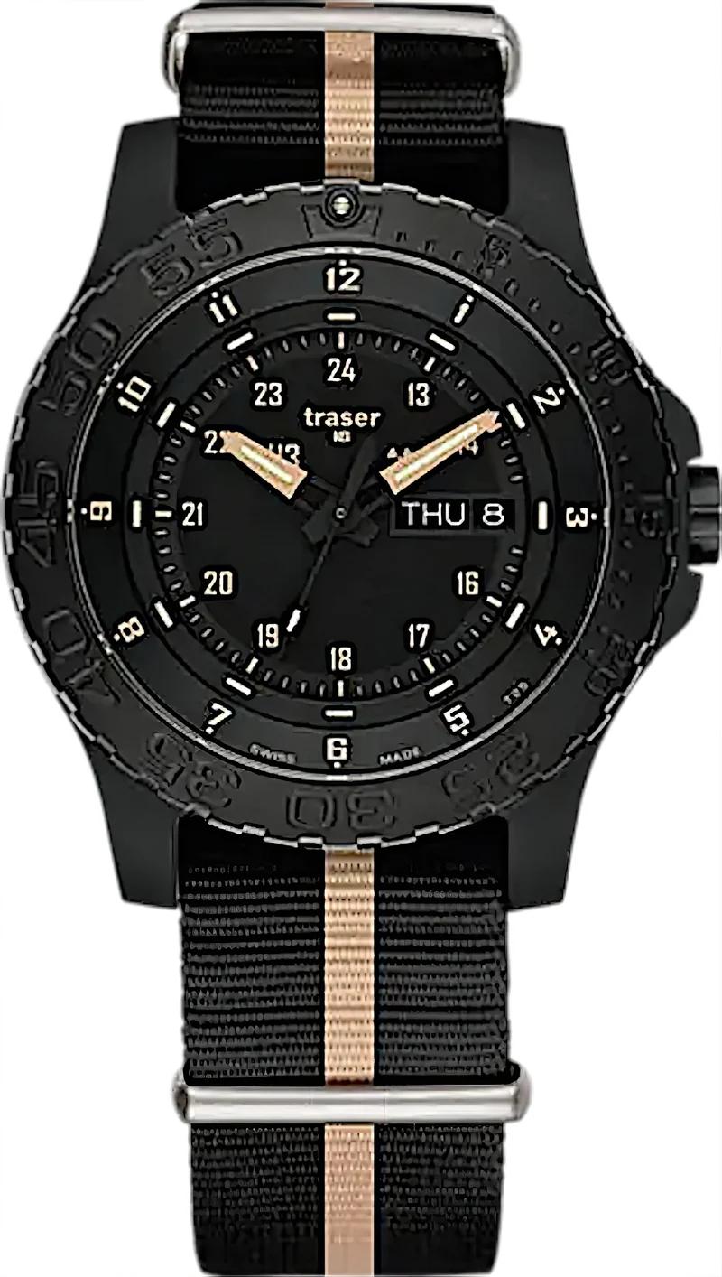 Traser P66 Sand 100232 Herrenuhr • Trigalight • Swiss Made