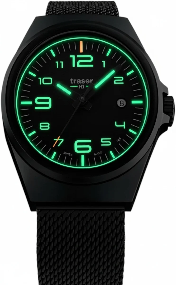 Traser P59 Essential 108206 Herrenuhr • Trigalight • Saphirglas