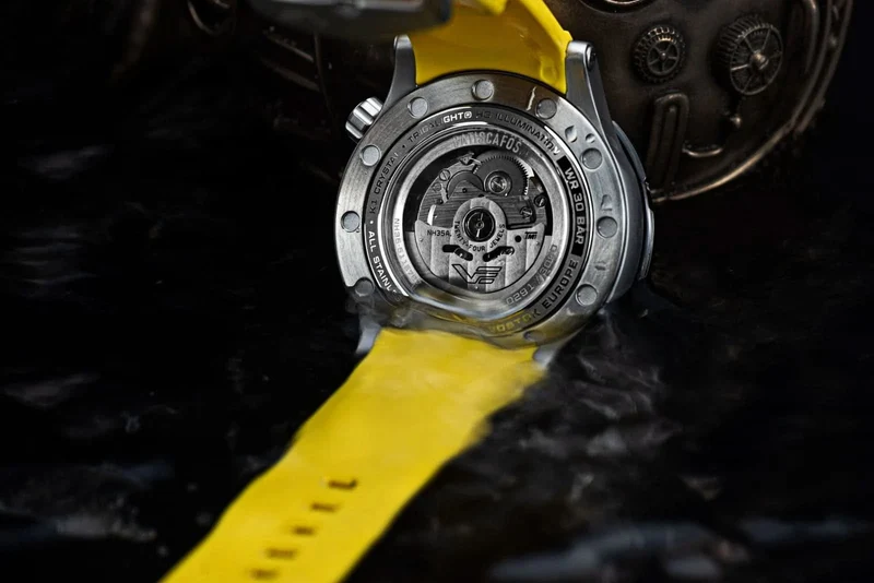 Vostok Europe Batiscafos NH35-511E767 Herrenuhr • 30 ATM • Tritium GTLS