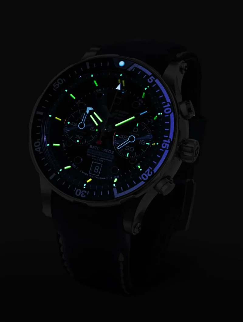 Vostok Europe Batiscafos 6S21-511A772 Herrenuhr • 300m Wasserdicht • Tritium-Beleuchtung