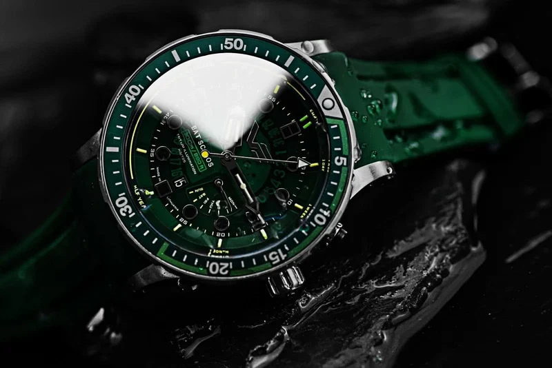 Vostok Europe Batiscafos PX84-511A770 Herrenuhr • Tritium-Beleuchtung • 30 ATM